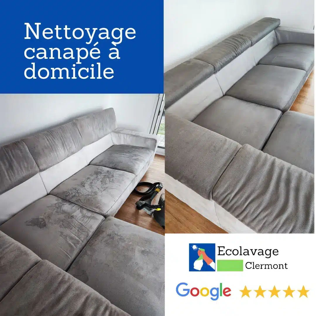 Nettoyage canapé 06 - Nettoyage et rénovation de canapé en tissu à