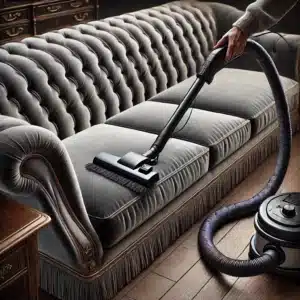 Comment nettoyer un canapé en velours