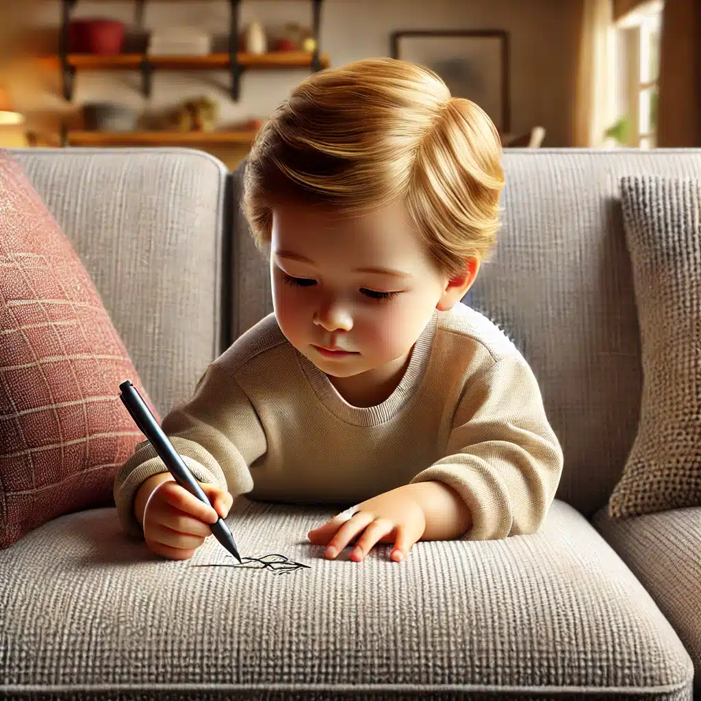 comment nettoyer du stylo sur un canapé en tissu